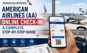 American Airlines (AA) Online Check-In