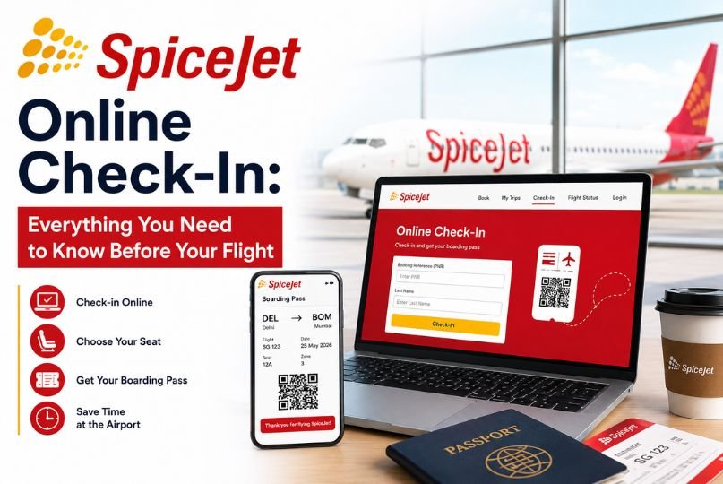 SpiceJet Online Check-In Everything You Need to Know Before Your Flight